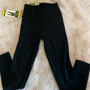 Black Orvis Fleeced-Lined Leggings - NWT